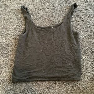 PACSUN plain black tank